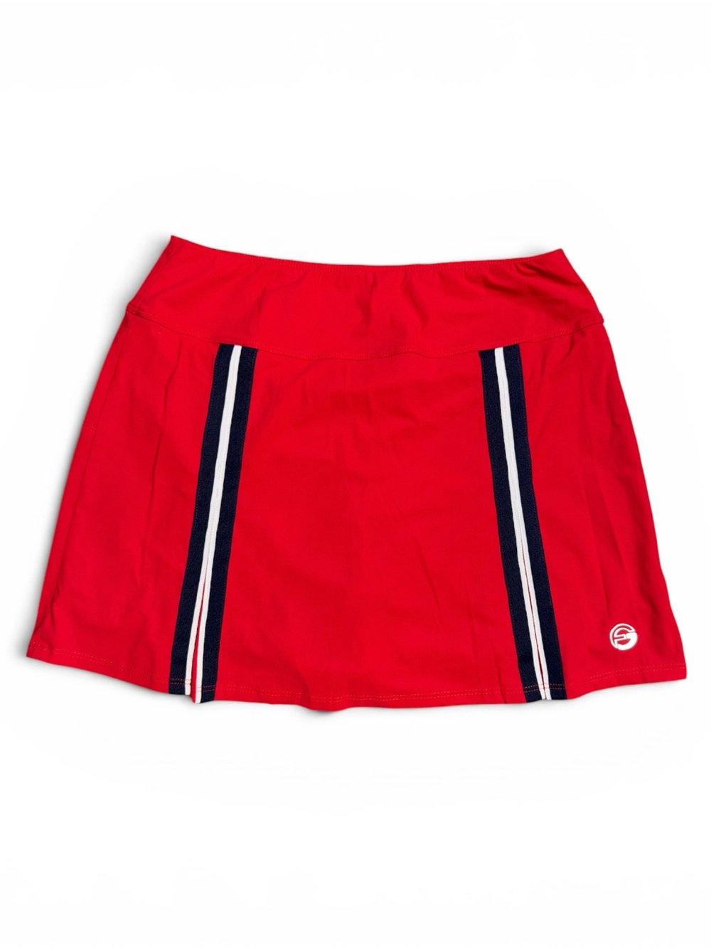 Foray Golf Sport Pickleball$160 NWT America Braid Trim Skort Red Athletic Stripe